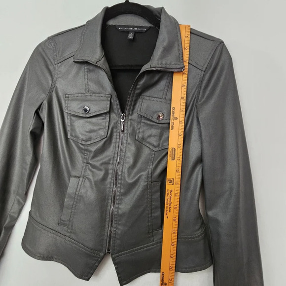 white house black market jacket coated - Picture 5 of 9